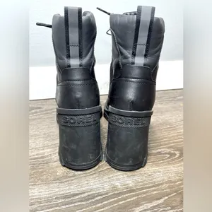SOREL Brex™ Lace-Up Boots Black Women’s Size‎ 10 thumbnail 2
