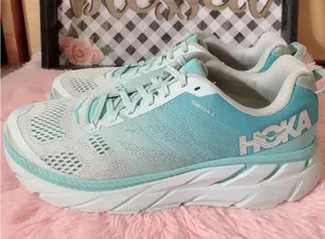 Hoka One One Women’s Clifton 6 Size 11 Blue Running Shoes thumbnail 1
