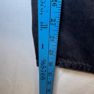 Levis 94 Baggy Wide Leg Jeans Black Mid Rise Denim Pants Size 31 NEW thumbnail 8