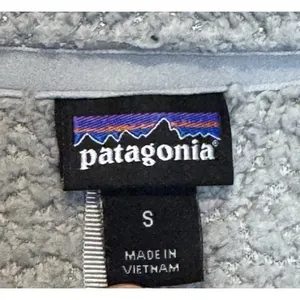 Patagonia Women's‎ Sweater Los Gastos 1/4 Zip Fleece Pullover Heather Gray Small thumbnail 5