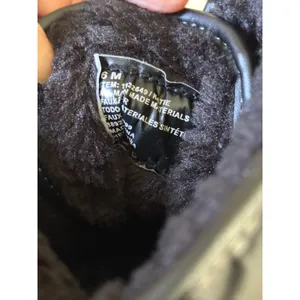 Weatherproof‎ Katie Black Quilted Winter Snow Boots Faux Fur Lined Size 6M thumbnail 7