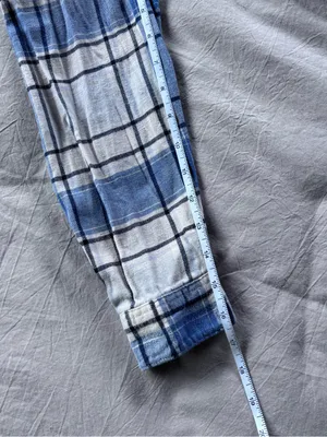 Urban Outfitters Blue & White Flannel thumbnail 7