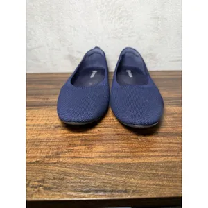 VIVAIA Round-Toe Navy Blue Ballet Flats Cushioned Insole Women's 9.5 EU 40.5 thumbnail 7
