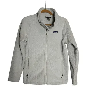 Patagonia Diamond Pattern Capra High‎ Zip Neck Full Zip Jacket Size Small thumbnail 1