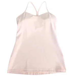 Lululemon Power Y Tank Everlux Silk Rose Size 8 Light Support B/C Cup Shelf Bra thumbnail 10