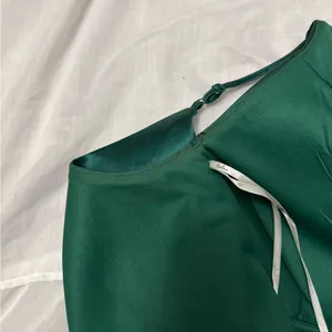 Lulus Broadway Show Emerald Green High-Low Gown thumbnail 4