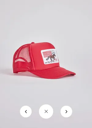 Darlin’ Trucker Hat Red thumbnail 3