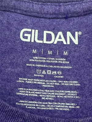 Gildan Women’s K-State Wildcats Exit 313 Purple Glitter Graphic T-Shirt Medium thumbnail 5