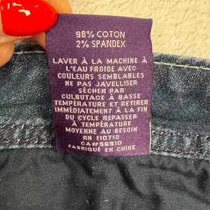 Vigoss 11 / 31 Jeans Bootcut Embellished Rhinestone Flap Pocket Medium Wash Blue thumbnail 10