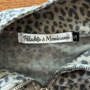 Leopard Halfzip Brown thumbnail 2
