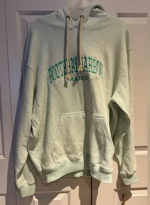 Basix of America Mint Green Graphic Hoodie thumbnail 1