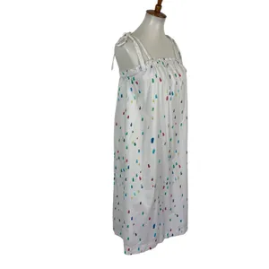 Brooke Wright Designs Dress XS S Small Summer Cotton Maxi Boho Resort thumbnail 5