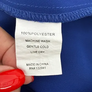 Amanda Uprichard Royal Blue V-Neck Shift‎ Dress Handkerchief Hem Large L Cobalt thumbnail 6