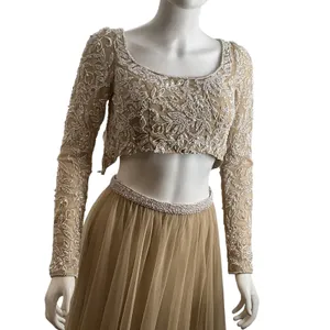 Sherri Hill 53559 Nude Ivory Beaded Two Piece Prom Gown Dress Womens 00 NEW thumbnail 16