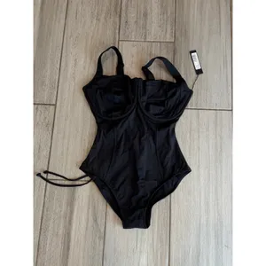 NEW TA3 Lifty Black One Piece Shapewear Swimsuit Large J / K Cup thumbnail 4