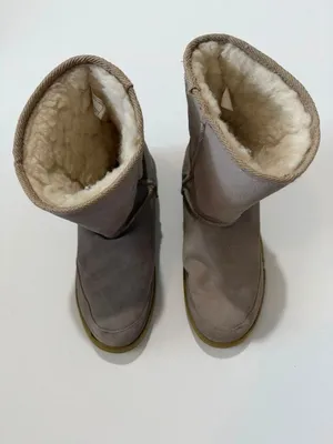 Vintage Emu Ridge Australia Suede Wool-Lined Mid-Calf Winter Boots thumbnail 3