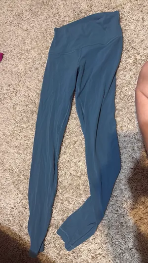 Lululemon Blue Leggings thumbnail 1