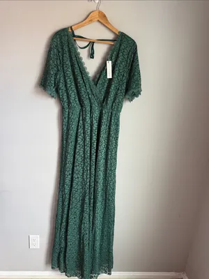 NEW Baltic Born Venice Lace Maxi Dress XXL thumbnail 2
