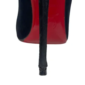 Christian Louboutin So Kate 120 Suede Pointed Toe Pumps Black Size 38 thumbnail 11