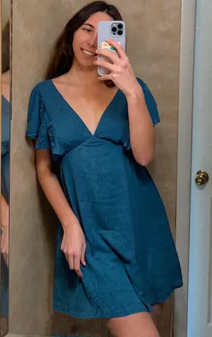 Amazon Blue Dress thumbnail 1