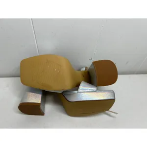 Open Edit from Nordstrom Noella Ankle Strap Platform Sandal Silver Size 7.5 NWOB thumbnail 6