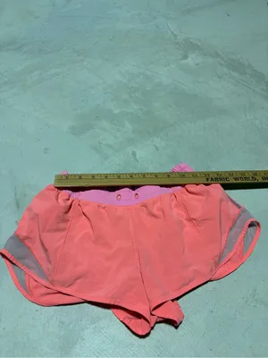 Lululemon Coral Pink Athletic Shorts 6 thumbnail 3