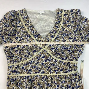 Baltic Born Fall Print Midi/Maxi Camel Floral‎ Womens Size Small Romantic Flowy thumbnail 11