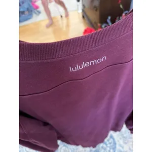 Lululemon Perfectly Oversized Crew Smoky Red women's 14 thumbnail 3