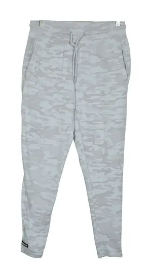 Alphalete Women's Size Large Grey Camo Joggers Tapered Athletic Sweatpants Gym thumbnail 1
