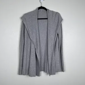Lululemon Women's Sundown Sweater Wrap Gray thumbnail 4