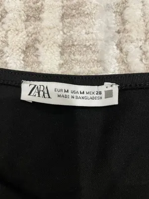 Zara Black Tank thumbnail 2
