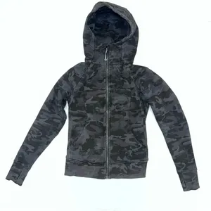 Lululemon Scuba Hoodie *Light Cotton Fleece Heritage 365 Camo Deep Coal Multi thumbnail 7
