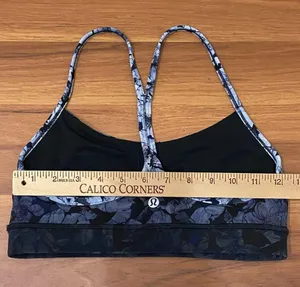 Athletica Flow Y Bra Nulu Light Support Nightfall Blossom Multi Size 6 thumbnail 6