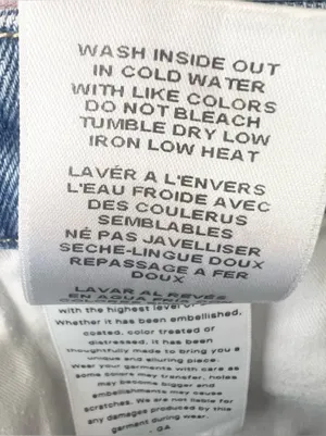 Good American Mid-Rise Cropped Straight Jeans - Blue thumbnail 13
