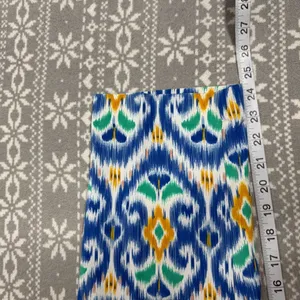 Peter Millar Wicking Pants 6 Cropped Golf Cotton Blend Blue White Coastal‎ Prep thumbnail 13