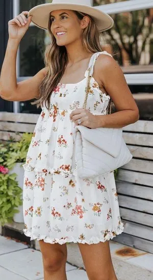 Floral Dress Multi Size XL thumbnail 6