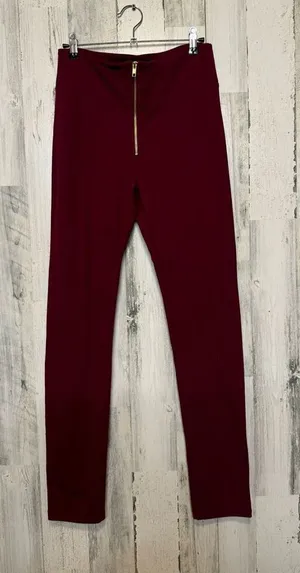 Burgundy leggings Red Size M thumbnail 1