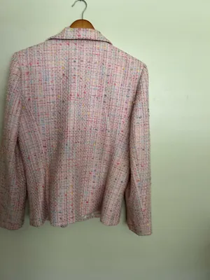 Vintage pink blazer thumbnail 7