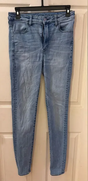 American Eagle Outfitters Super Hi-Rise Skinny Jeans thumbnail 1