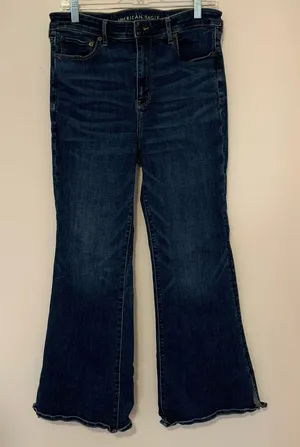 American Eagle Super High Rise Flare Jeans thumbnail 1