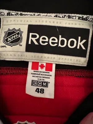 Devils Adam Henrique #14 Reebok Jersey Size 48 CCM Made in Canada NHL Hockey thumbnail 4