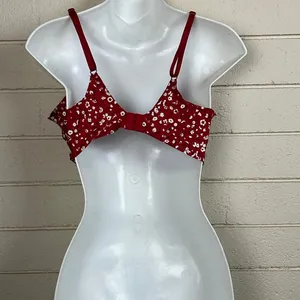Lucky Brand Red Floral Bra size XL thumbnail 2