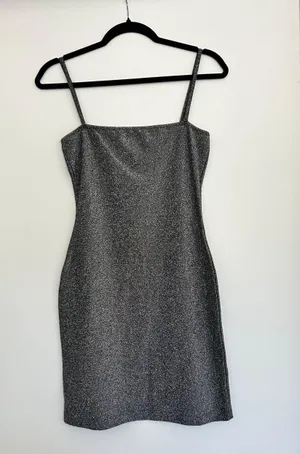 ASOS Sparkly Holiday Dress thumbnail 1