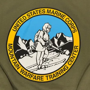 NWOT USMC Mountain Warfare Training Center Bridgeport CA Marine Corps Green Sz S thumbnail 5