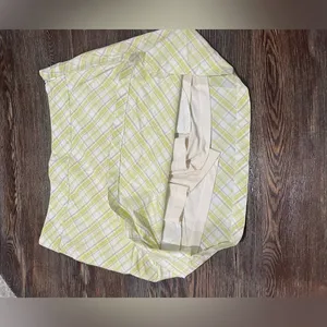 IZOD XFG Xtreme Function Golf Skort - Green Plaid Size 6 thumbnail 3