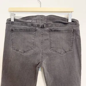 Madewell Maternity Jeans Size 27 Black Sea Over Belly Skinny‎ Alternative Grunge thumbnail 10