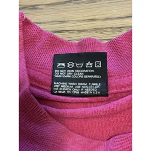 Vintage Womens XL Best Fruit Of The Loom Pink Western Aztec Arizona‎ T-Shirt thumbnail 5