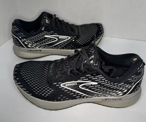 Brooks Levitate 5 Women’s 9 B Black Running Shoes 1203571B090 Heel Damage thumbnail 1
