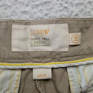 J.Crew Classic Twill Chino City Fit Shorts Khaki Tan Cotton Womens Size 12‎ thumbnail 5