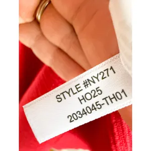 Madewell | NWT The Signature Knit Crewneck Midi Dress in Crimson | Sz M thumbnail 8